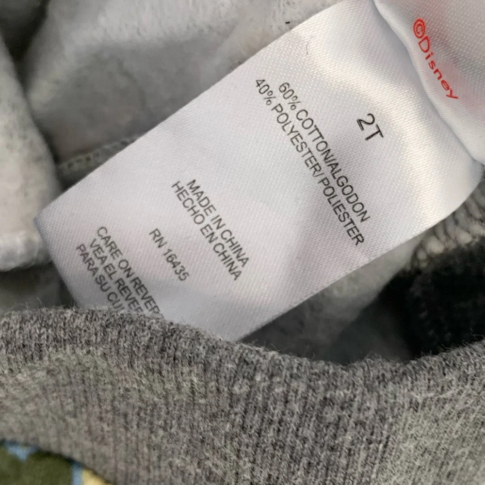 Mickey Mouse Camouflage SweatPants Set, Size 2T, PreLoved, Good Condition - Picture 7 of 7